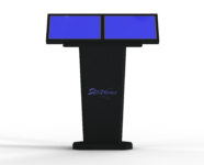 Steltronic Dual Touch Screen Pedestal