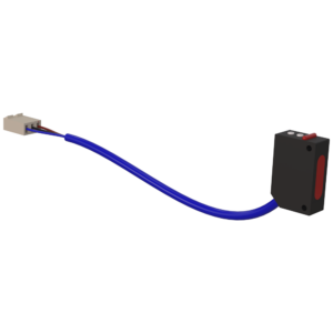 Laser beam ball detect sensor