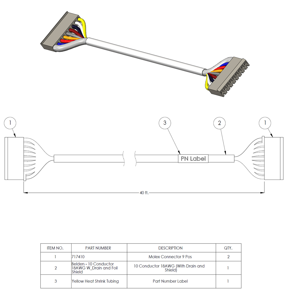 Steltronic Camera Replacement Cable