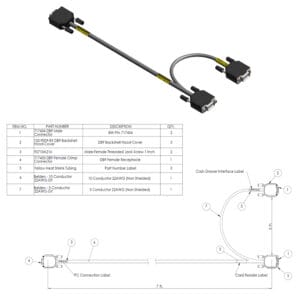 Steltronic Cash Drawer Interface Cable