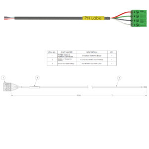 Steltronic AMF 82-70 Pinsetter Interface Cable