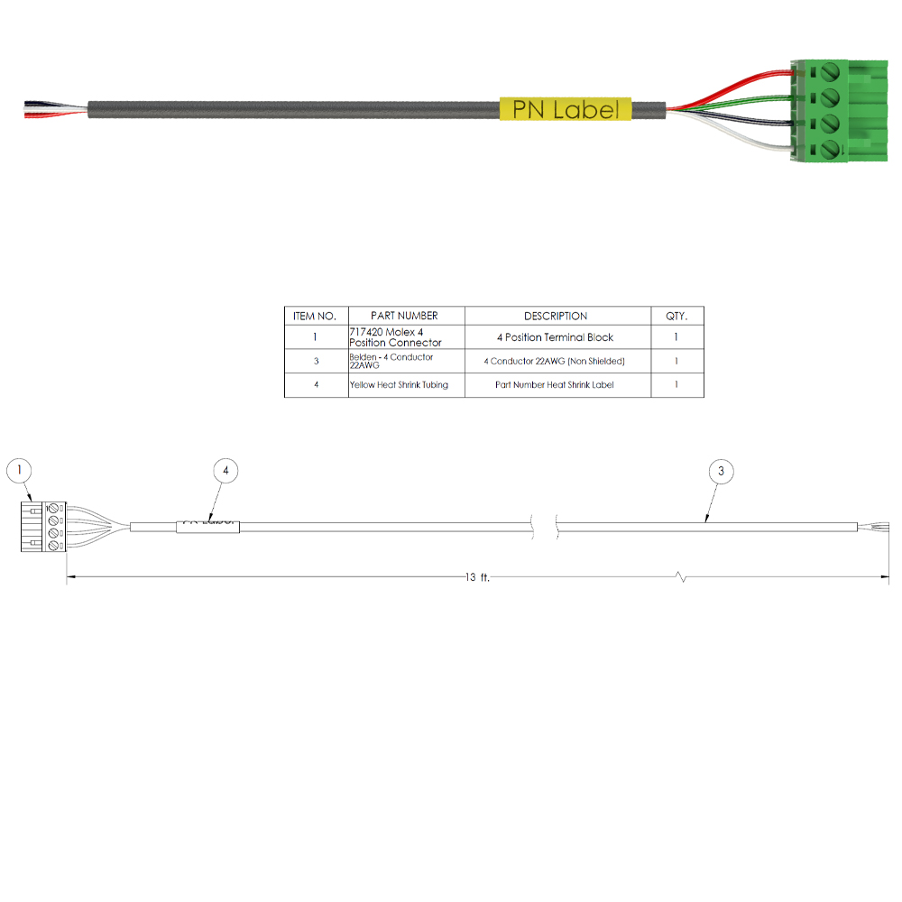 Steltronic AMF 82-70 Pinsetter Interface Cable